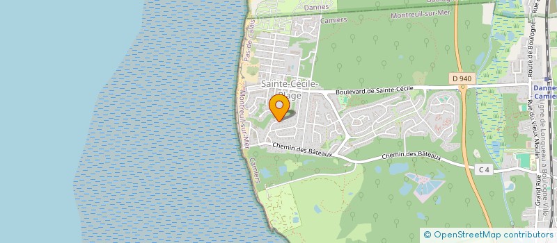 localisation de l'entreprise SCI LES PIERRES DE MAIE  CAMIERS