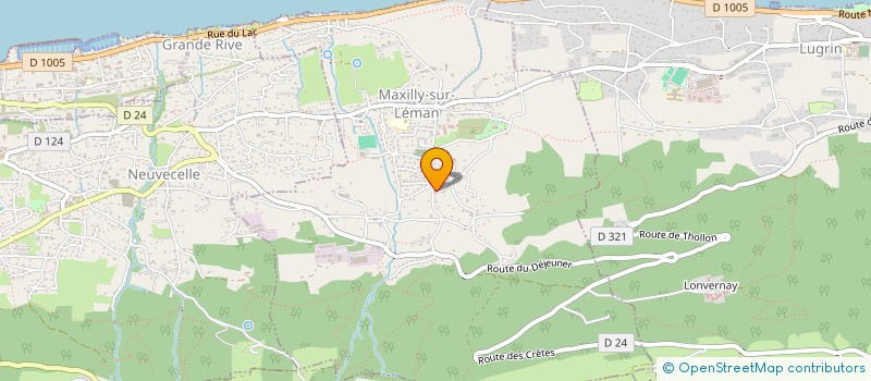 localisation de l'entreprise SCI LES PIERRES DU MOULIN  MAXILLY-SUR-LEMAN