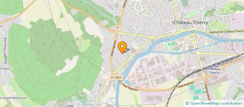 localisation de l'entreprise SCI LES PIERRES DU MOULIN CASTEL à CHATEAU-THIERRY