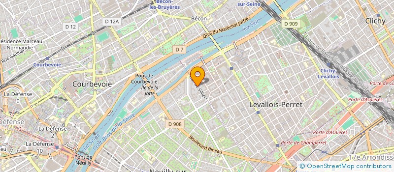 localisation de l'entreprise SCI LES PIERRES DU SOCIAL à NEUILLY-SUR-SEINE