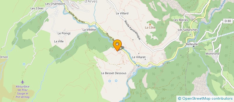 localisation de l'entreprise SCI LES PIERRES SAUVAGES  MEXIMIEUX