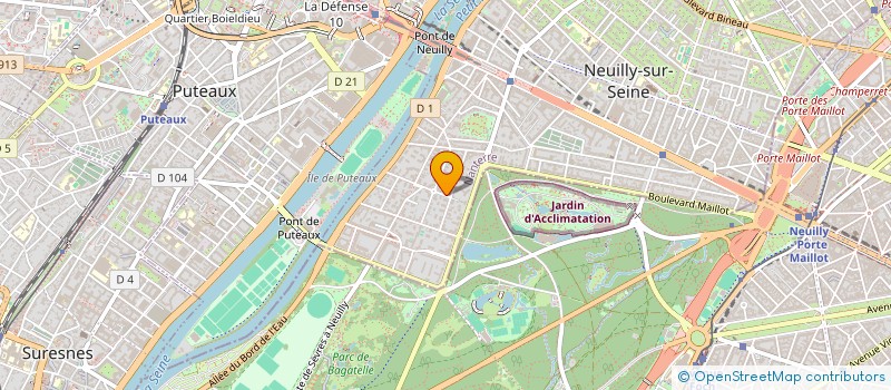 localisation de l'entreprise SCI LES PIERRES SAUVAGES à NEUILLY-SUR-SEINE