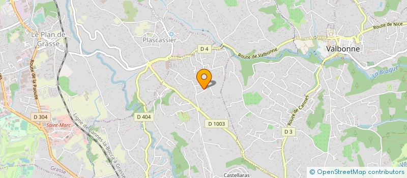 localisation de l'entreprise SCI LES PIERRES SECHES à MOUANS-SARTOUX