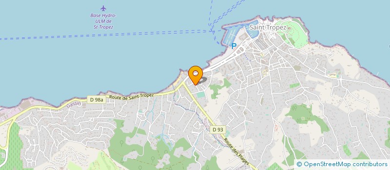 localisation de l'entreprise SCI LES PIERRETTES  SAINT-TROPEZ