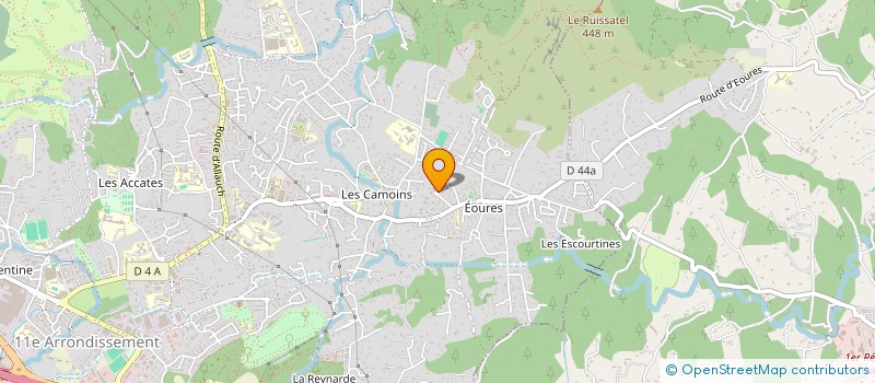 localisation de l'entreprise SCI LES PIGNES à MARSEILLE