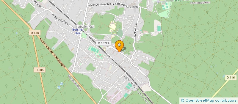 localisation de l'entreprise SCI LES PILOTIS  CHARTRETTES