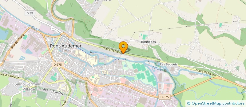 localisation de l'entreprise SCI LES PILOTIS à PONT-AUDEMER