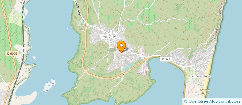 localisation de l'entreprise SCI LES PINEDES  LEUCATE