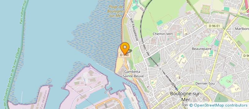 localisation de l'entreprise SCI LES PINS à BOULOGNE-SUR-MER