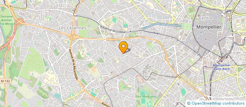 localisation de l'entreprise SCI LES PINS à MONTPELLIER