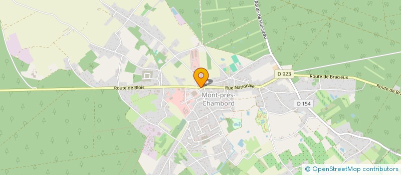 localisation de l'entreprise SCI LES PINS  MONT-PRES-CHAMBORD