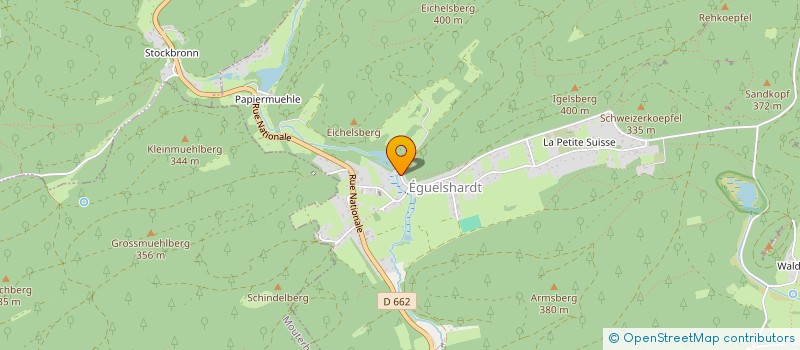 localisation de l'entreprise SCI LES PINS  EGUELSHARDT