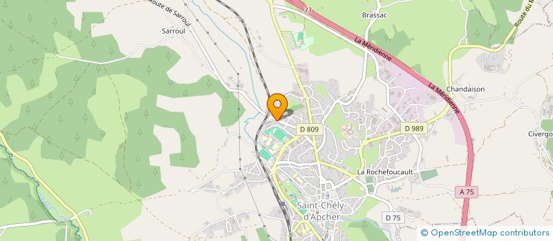 localisation de l'entreprise SCI LES PINS  SAINT-CHELY-D'APCHER