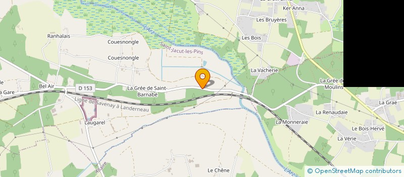 localisation de l'entreprise SCI LES PINS  SAINT-JACUT-LES-PINS