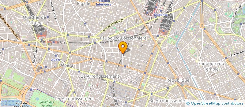 localisation de l'entreprise SCI LES PINS  PARIS