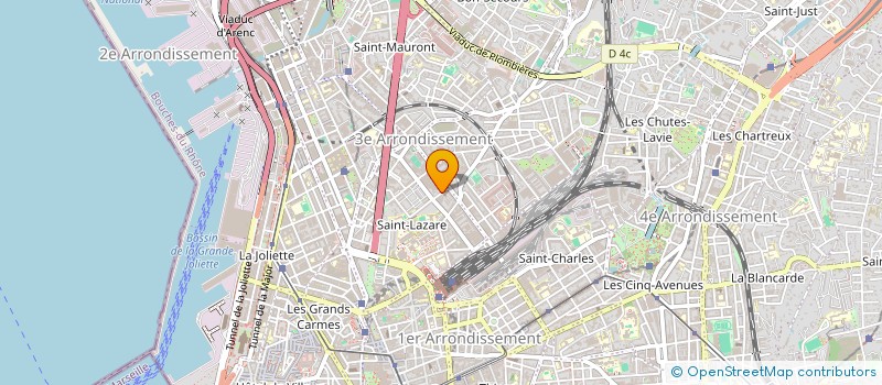 localisation de l'entreprise SCI LES PINS à MARSEILLE