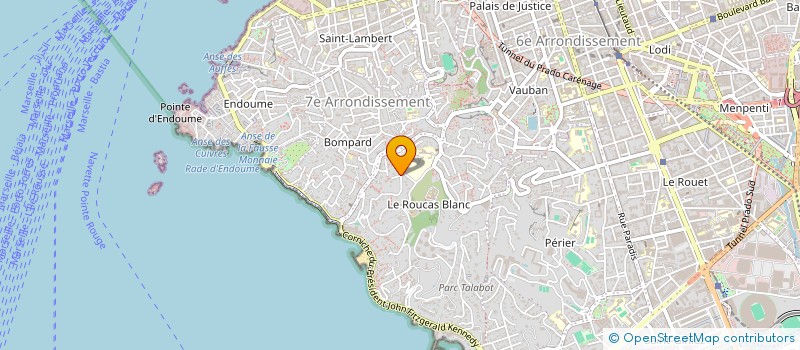 localisation de l'entreprise SCI LES PINS à MARSEILLE