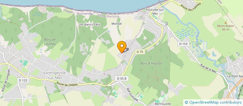 localisation de l'entreprise SCI  LES PINS  SAINTE-MARGUERITE-SUR-MER