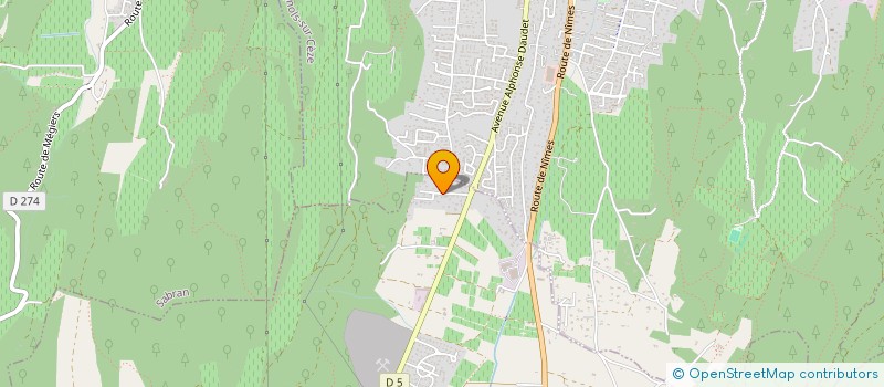 localisation de l'entreprise SCI LES PINS  TRESQUES