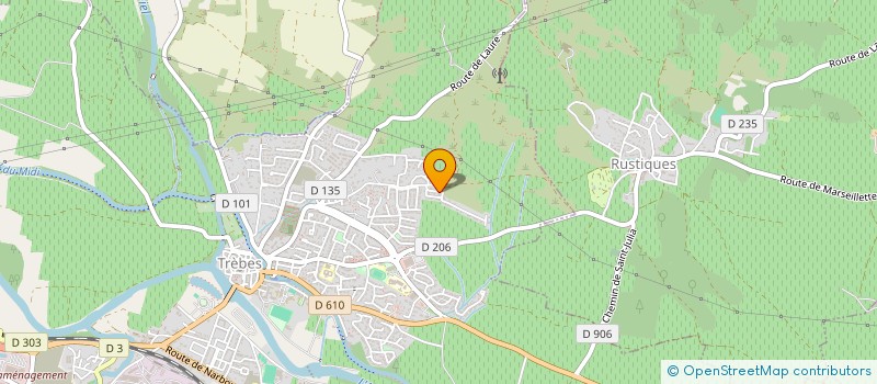 localisation de l'entreprise SCI LES PINS  RUSTIQUES