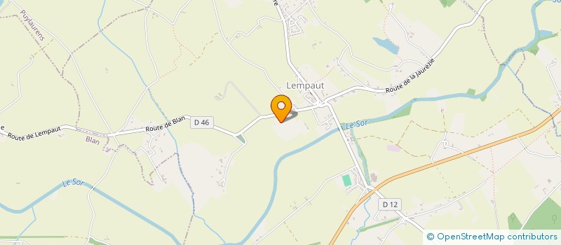 localisation de l'entreprise SCI LES PINS  SAINT-SERNIN-LES-LAVAUR