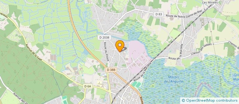 localisation de l'entreprise SCI LES PINS à SAINT-HILAIRE-DE-RIEZ