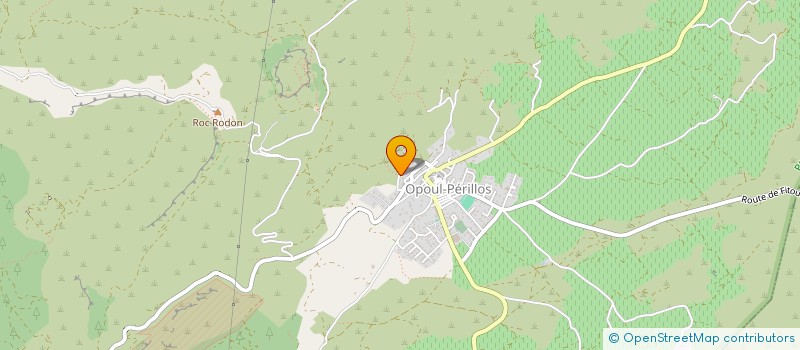 localisation de l'entreprise SCI LES PINS DE LA PERRIERE  OPOUL-PERILLOS