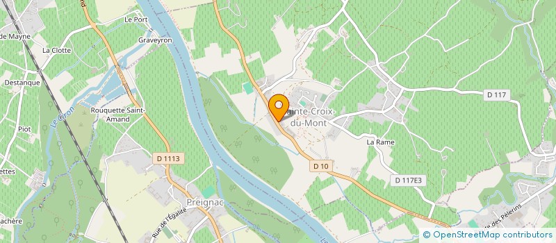 localisation de l'entreprise SCI LES PINS FRANCS  CARDAN