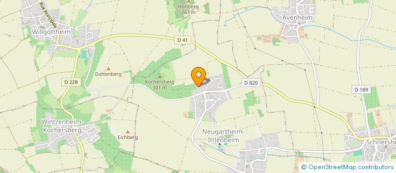 localisation de l'entreprise SCI LES PINSONS  NEUGARTHEIM-ITTLENHEIM