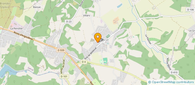 localisation de l'entreprise SCI LES PIRATES GARATOIS  GARAT