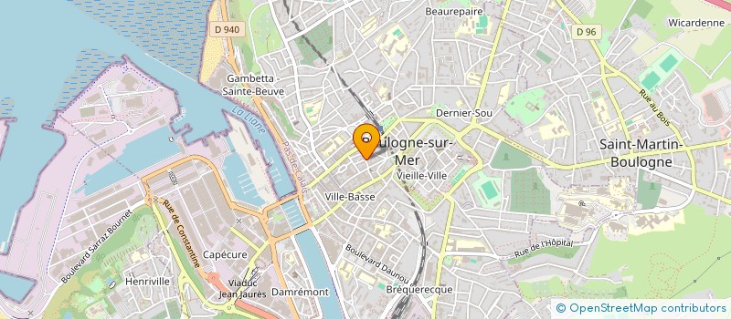 localisation de l'entreprise SCI LES PISSENLITS à BOULOGNE-SUR-MER