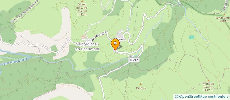 localisation de l'entreprise SCI LES PISTES  BERNIN