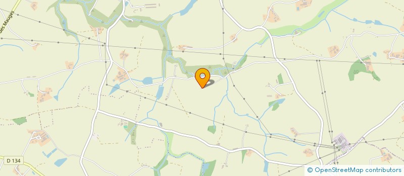 localisation de l'entreprise SCI LES PIVOINES  MAUGES-SUR-LOIRE