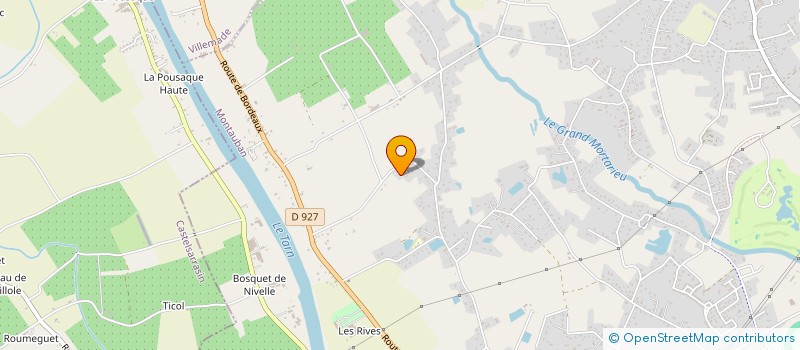 localisation de l'entreprise SCI LES PIVOINES  MONTAUBAN