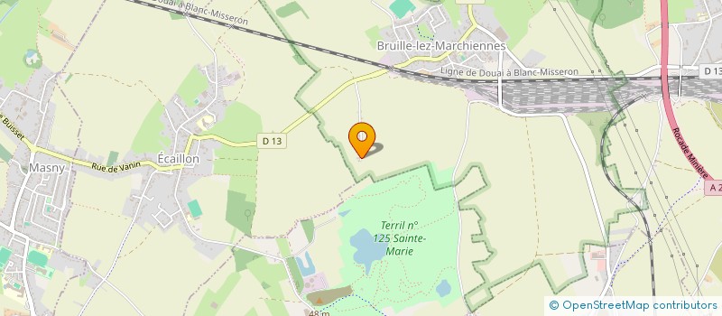 localisation de l'entreprise SCI LES PIVOINES  BRUILLE-LEZ-MARCHIENNES