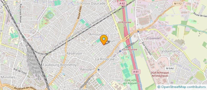 localisation de l'entreprise SCI LES PIVOINES à TOULOUSE