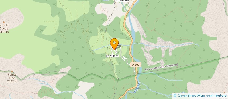 localisation de l'entreprise SCI LES PLACETTES à SAINT PAUL SUR UBAYE