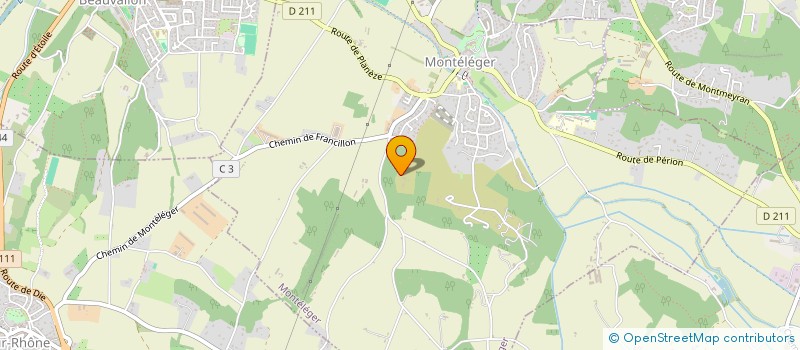localisation de l'entreprise SCI LES PLAINES 2001 à BEAUMONT-LES-VALENCE