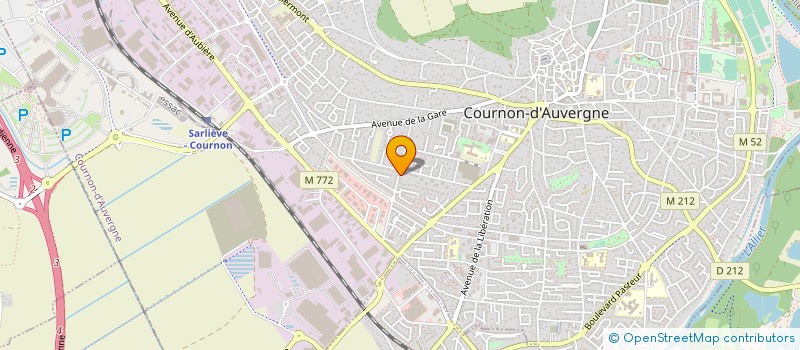 localisation de l'entreprise SCI LES PLAINES à PERIGNAT-SUR-ALLIER