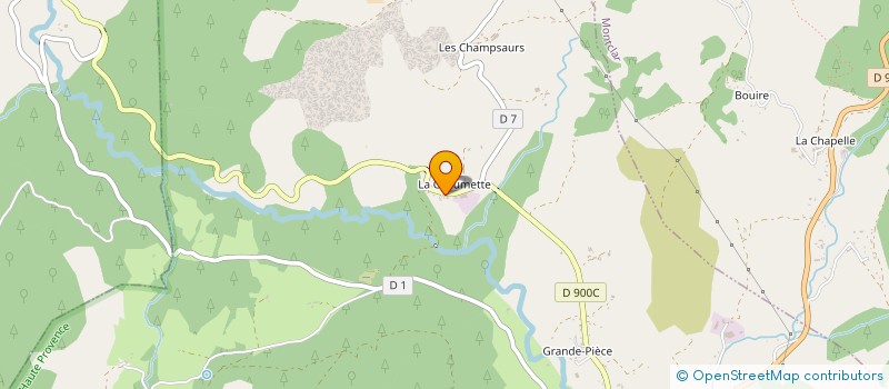 localisation de l'entreprise SCI LES PLANES  SELONNET