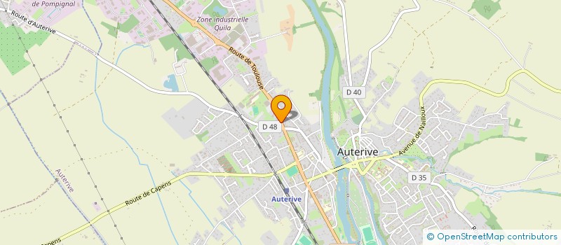 localisation de l'entreprise SCI LES PLANIOUS  AUTERIVE