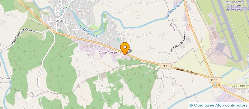 localisation de l'entreprise SCI LES PLANTADES  GRANS