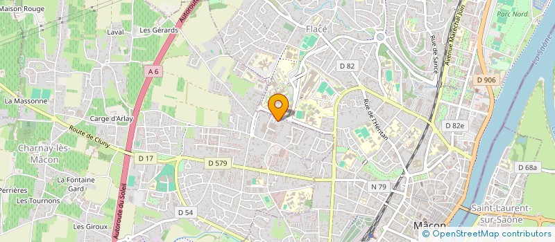 localisation de l'entreprise SCI LES PLANTENAYS à CHARNAY-LES-MACON