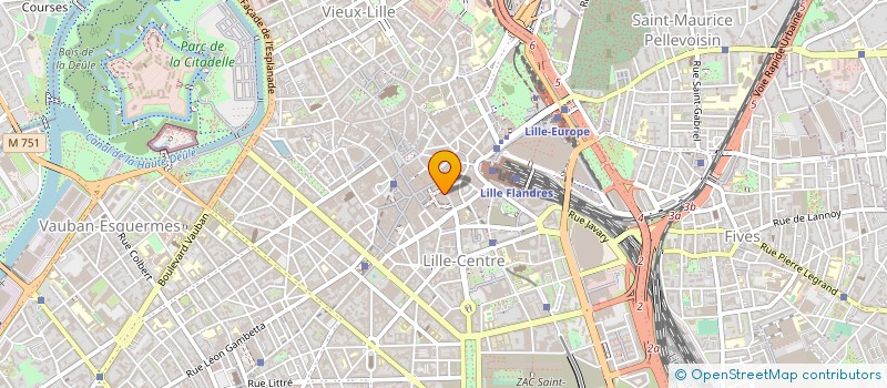 localisation de l'entreprise SCI LES PLATANES à LILLE