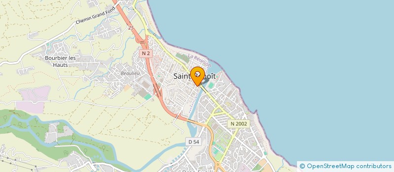 localisation de l'entreprise SCI LES PLATANES à SAINT-BENOIT