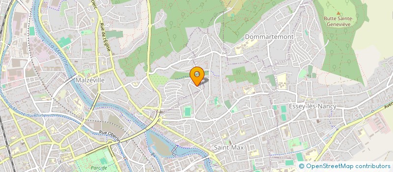 localisation de l'entreprise SCI LES PLATANES  MALZEVILLE