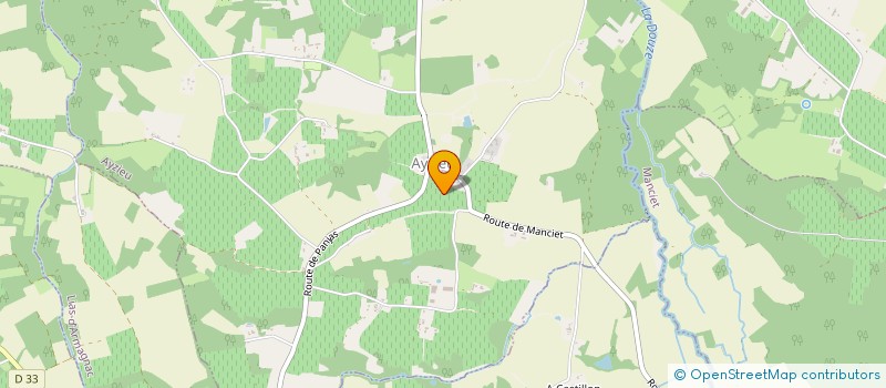 localisation de l'entreprise SCI LES PLATANES D'ARMAGNAC  BRETAGNE D'ARMAGNAC