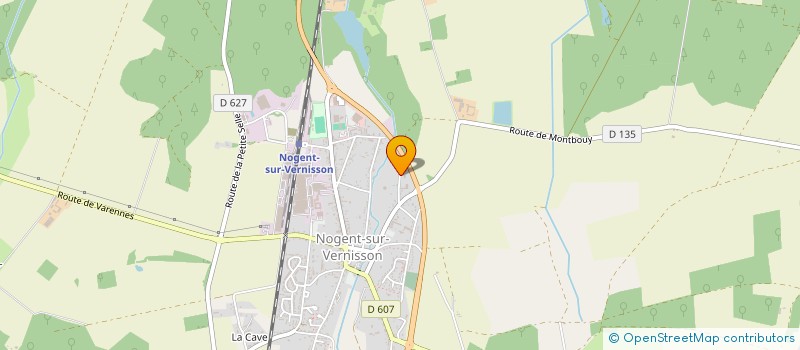 localisation de l'entreprise SCI LES PLEMONTS à NOGENT-SUR-VERNISSON