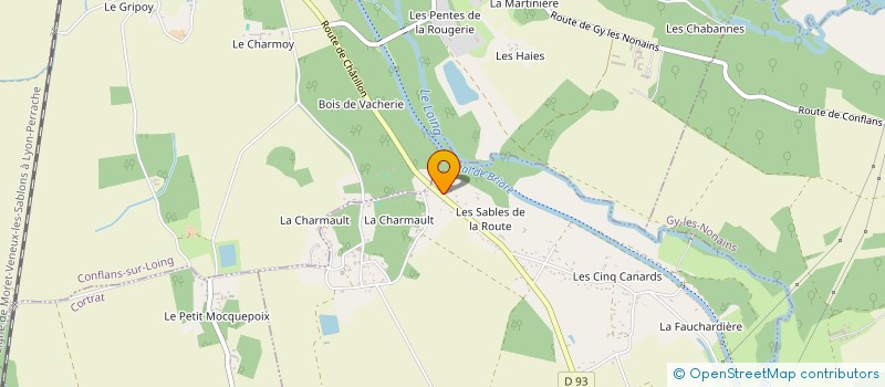 localisation de l'entreprise SCI LES PLOTS à MONTCRESSON