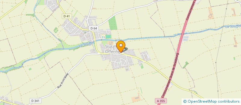 localisation de l'entreprise SCI LES PODETTES  STUTZHEIM-OFFENHEIM